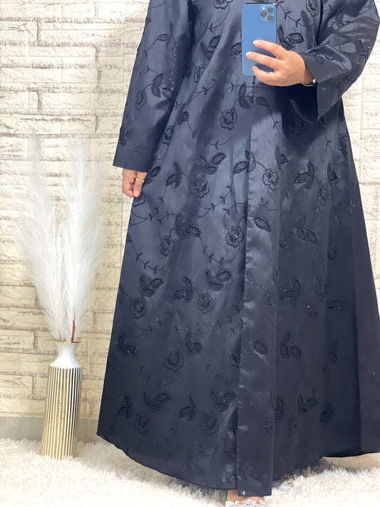 G010 Black Abaya set